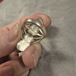 125 $ Stearling 925 Terqouise Beautiful Stone 