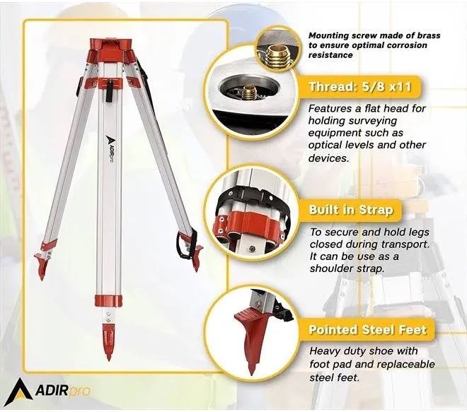 Brandnew  AdirPro Aluminum Tripod Retail. Value $70 + Tax 