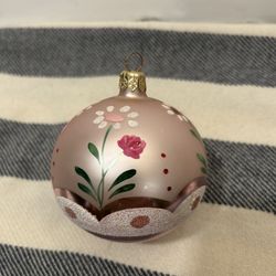 Dillard Blown Glass Christmas Ornament 