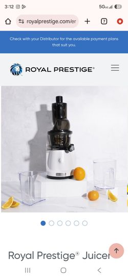 Royal prestige juicer