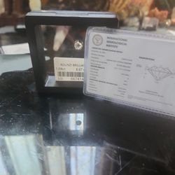 Authentic Diamomd IGI Certifed 1.08 Ct Ttw With Certifictation Card 