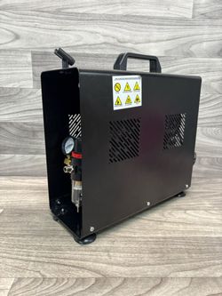 Paasche DC600R Dual Piston Air Compressor With Tank Regulator Airbrush (A1D024843)