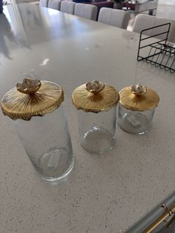 Set Of 3 Canisters Inspire Me Home Decor By Farah Merhi Brand