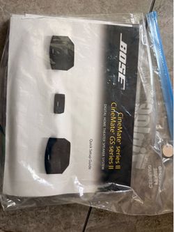 Bose surround system cinemate series II
