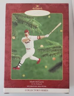 Mark McGwire St. Louis Cardinals Hallmark Ornament 