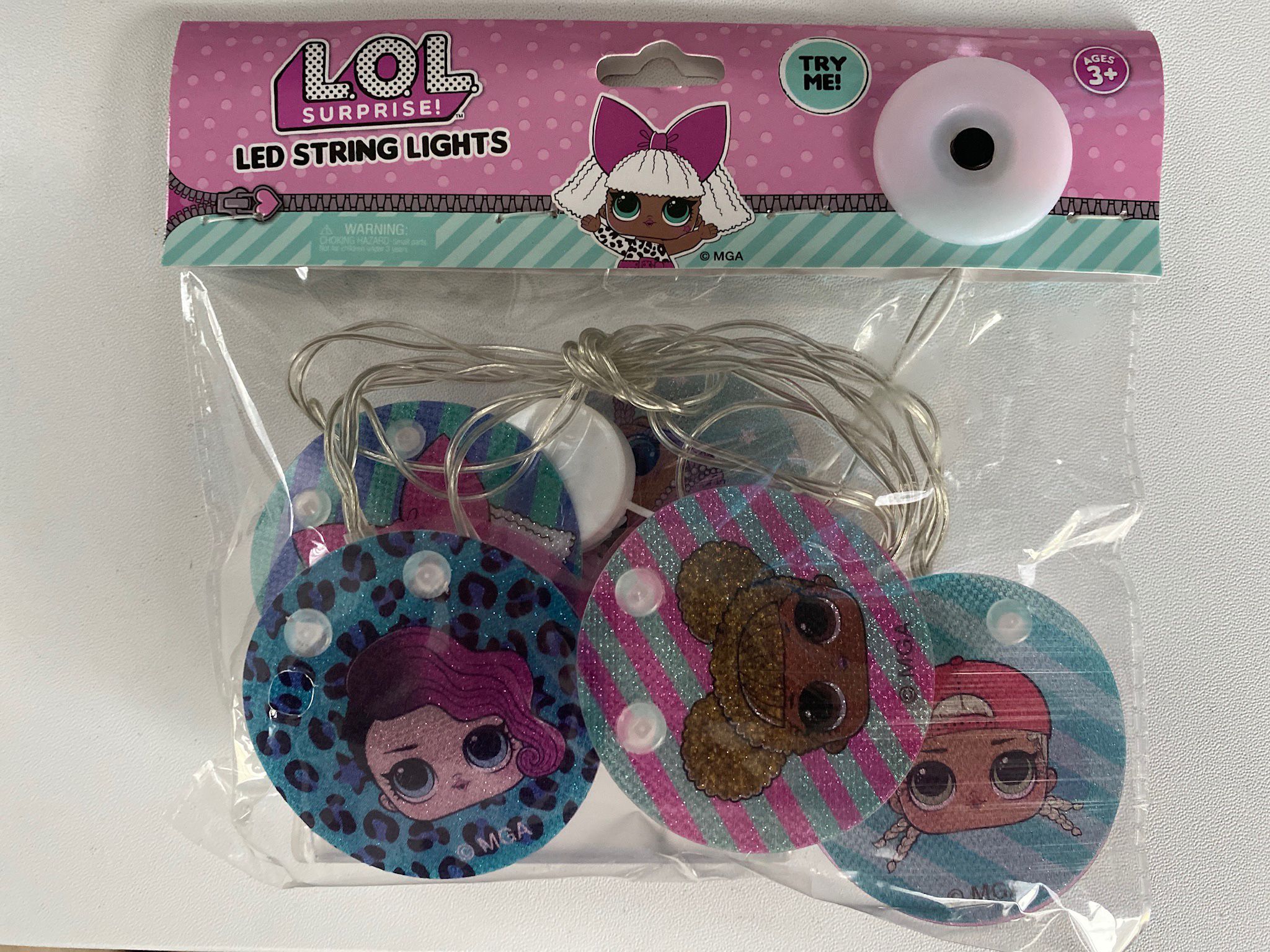 L.O.L  string LED Lights (2 Pack) Brand New!