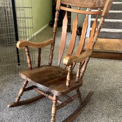 Wooden Rocking Chair