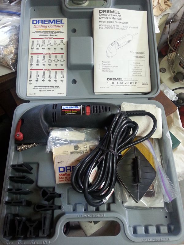 Dremel Model 6000 Contour Sander and accessories for Sale in Marietta