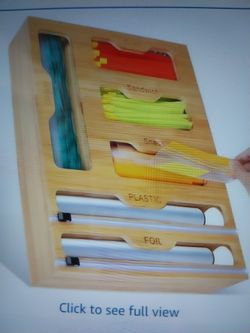 New Bamboo Bag Storage Organizer