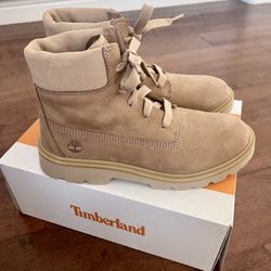 Timberland Women's Rowan Way 6-Inch Boot Brown Nubuck size 8
