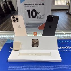 iPhone 16 Pro/Apple Watch stainless Steel Gold