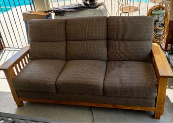Couch and love seat