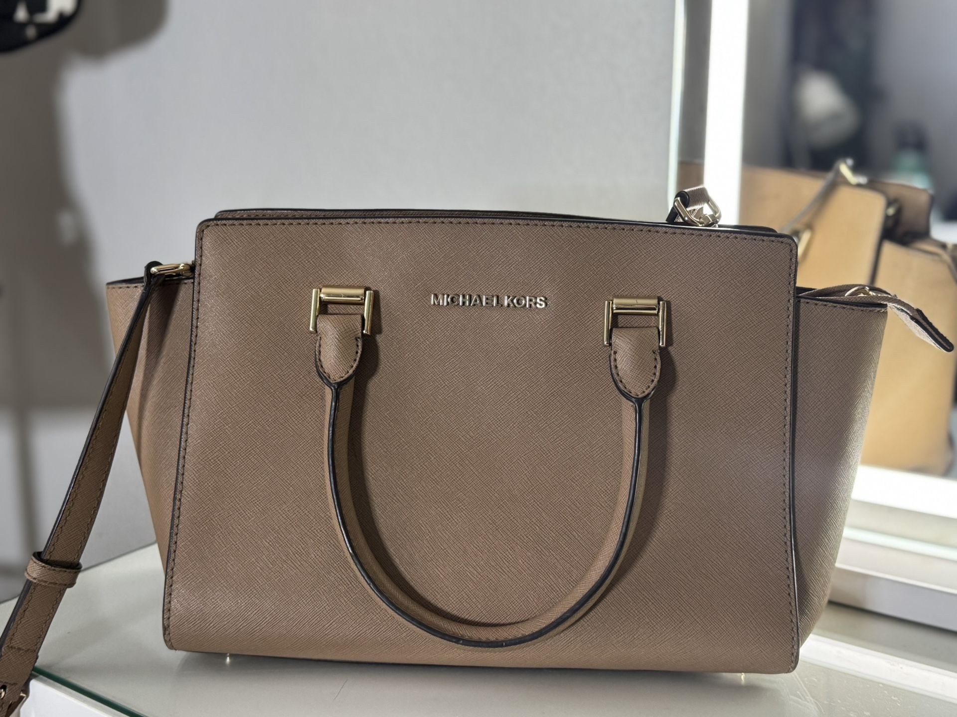 Michael Kors Dark Khaki Bag