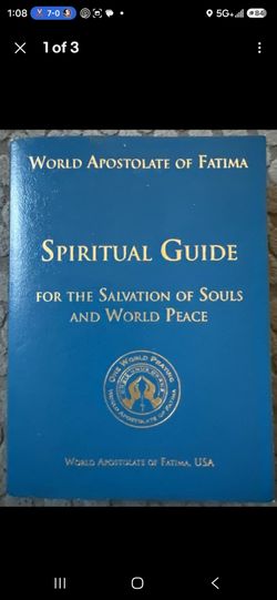 Spiritual Guide for the Salvation of Souls and World Peace Apostolate of Fatima