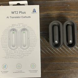 WT2 Plus AI Translator Earbuds