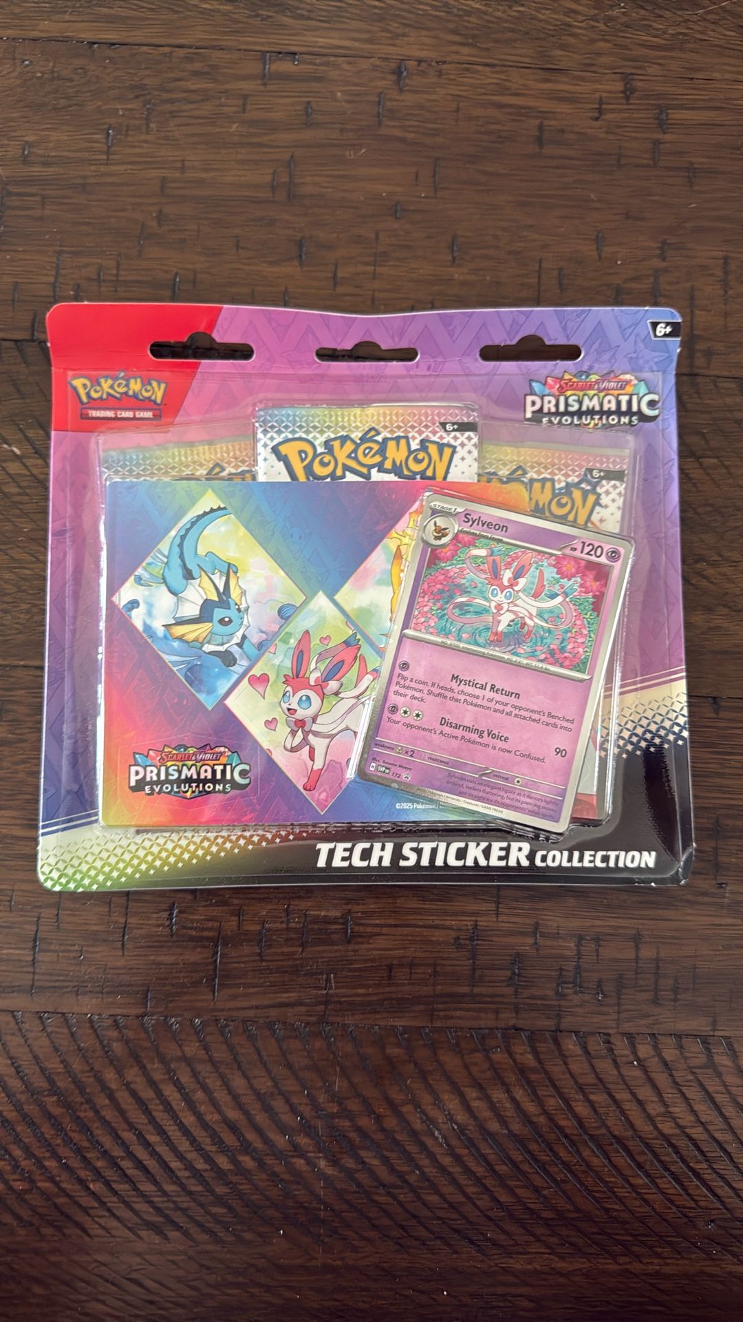 2 Prismatic Evolution Tech Sticker Collection (sylveon)