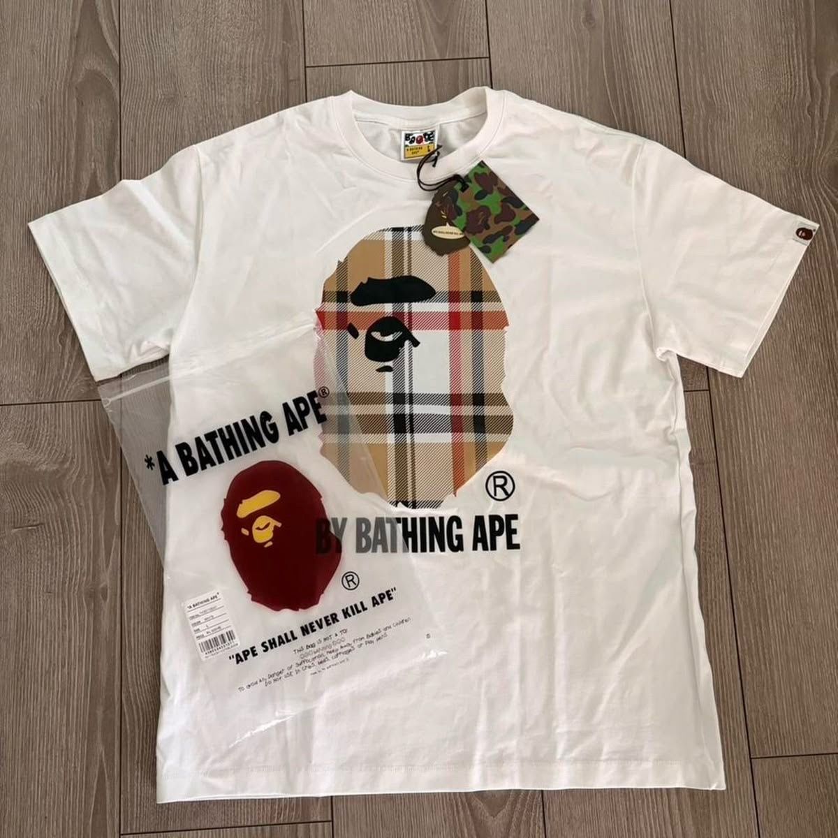 Burberry x Bape shirt