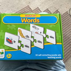 The Learning Journey Matched Words Puzzle