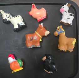 Little people farm animals