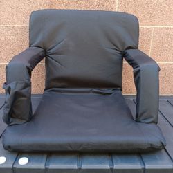 Stadium seat  for bleachers  for portability. 