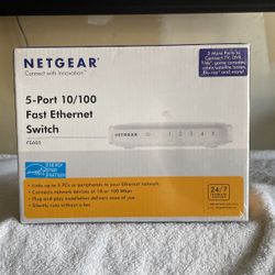 Netgear Ethernet Switch 5 Port