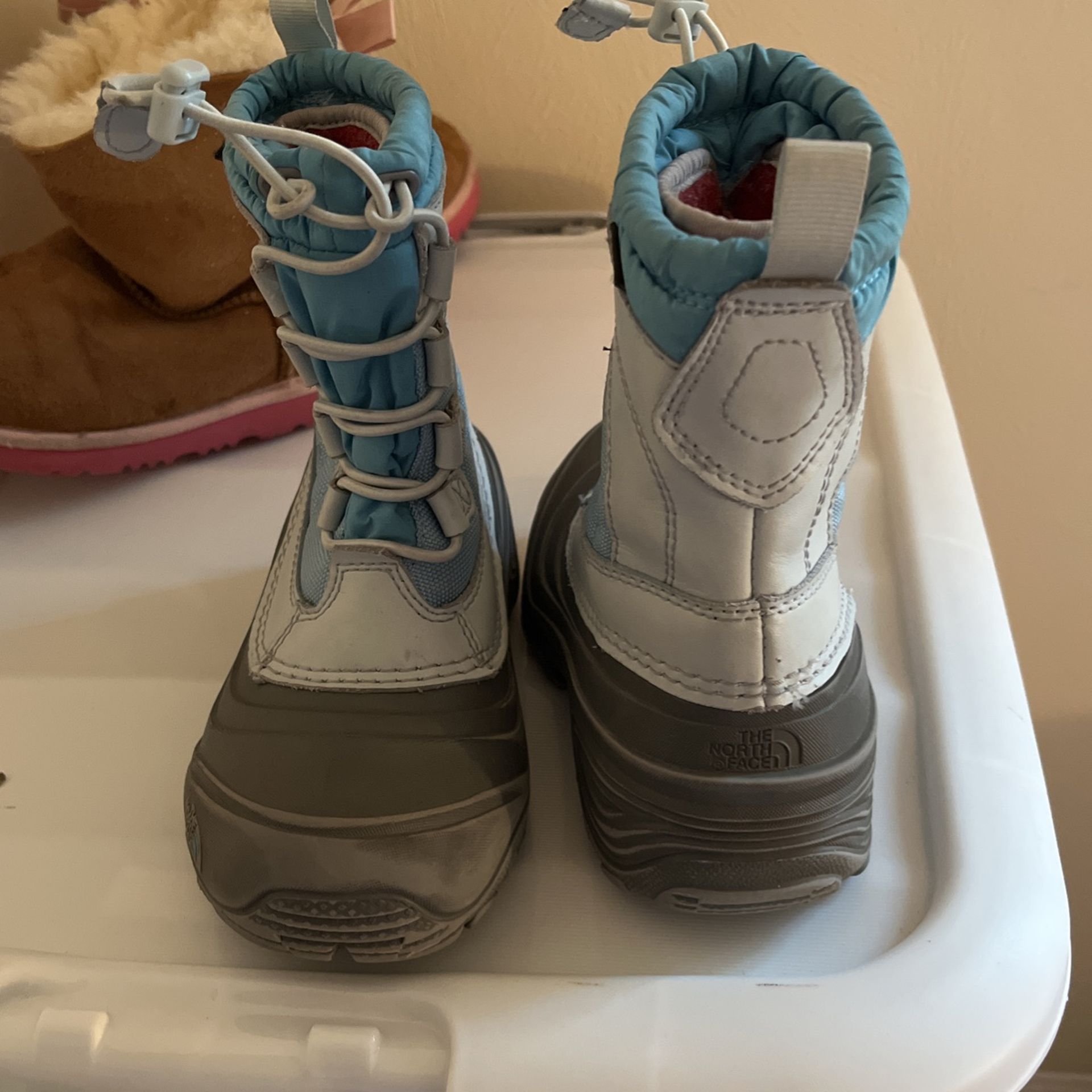 Size 13 Northface Kids Snow Boots 