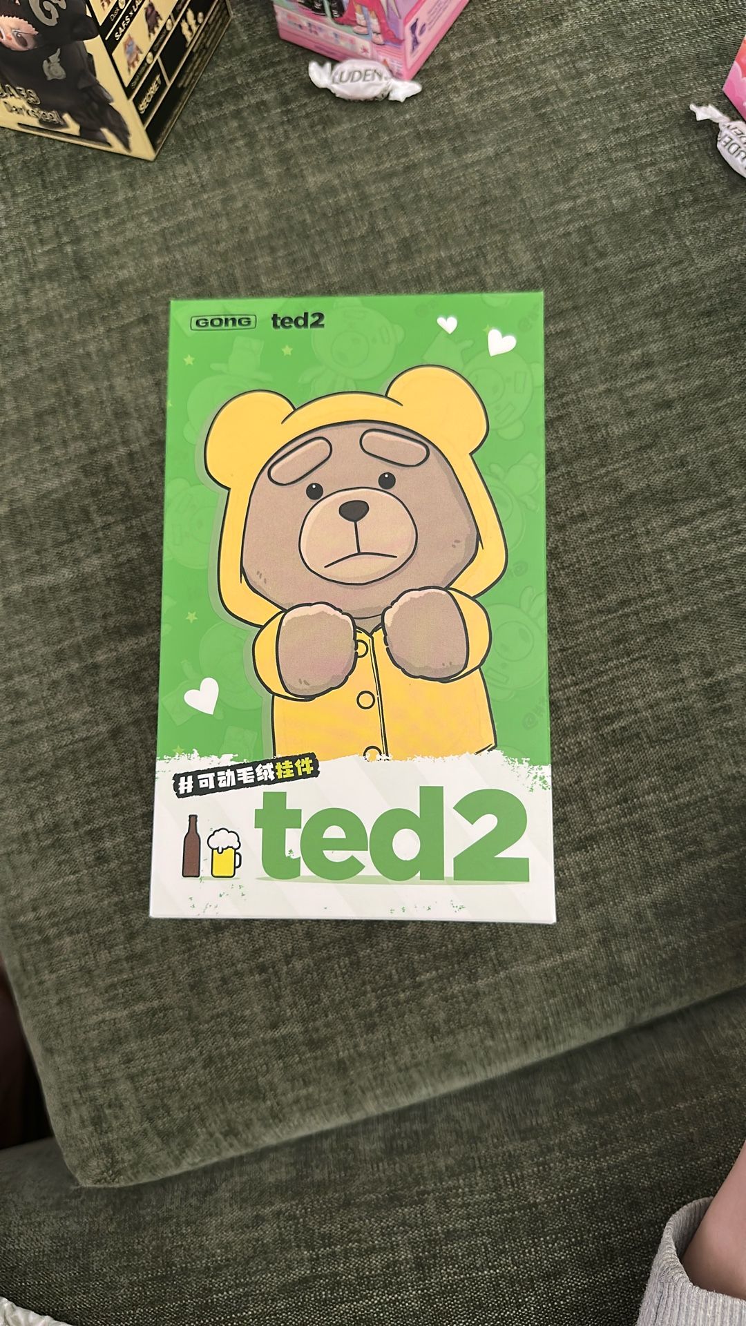 TED 2 TEDDY BEAR ACTION PLUSH PENDANT
