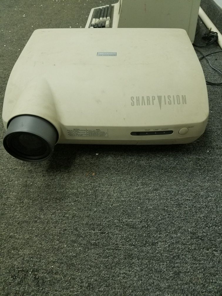 Sharp Vision Home Theatre Projector w/100" Screen - Best Offer