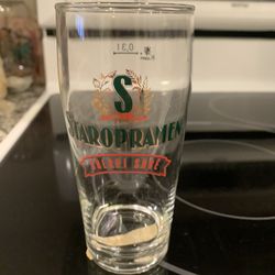 Authentic Prague-Czech Republic 6” Beer Glass