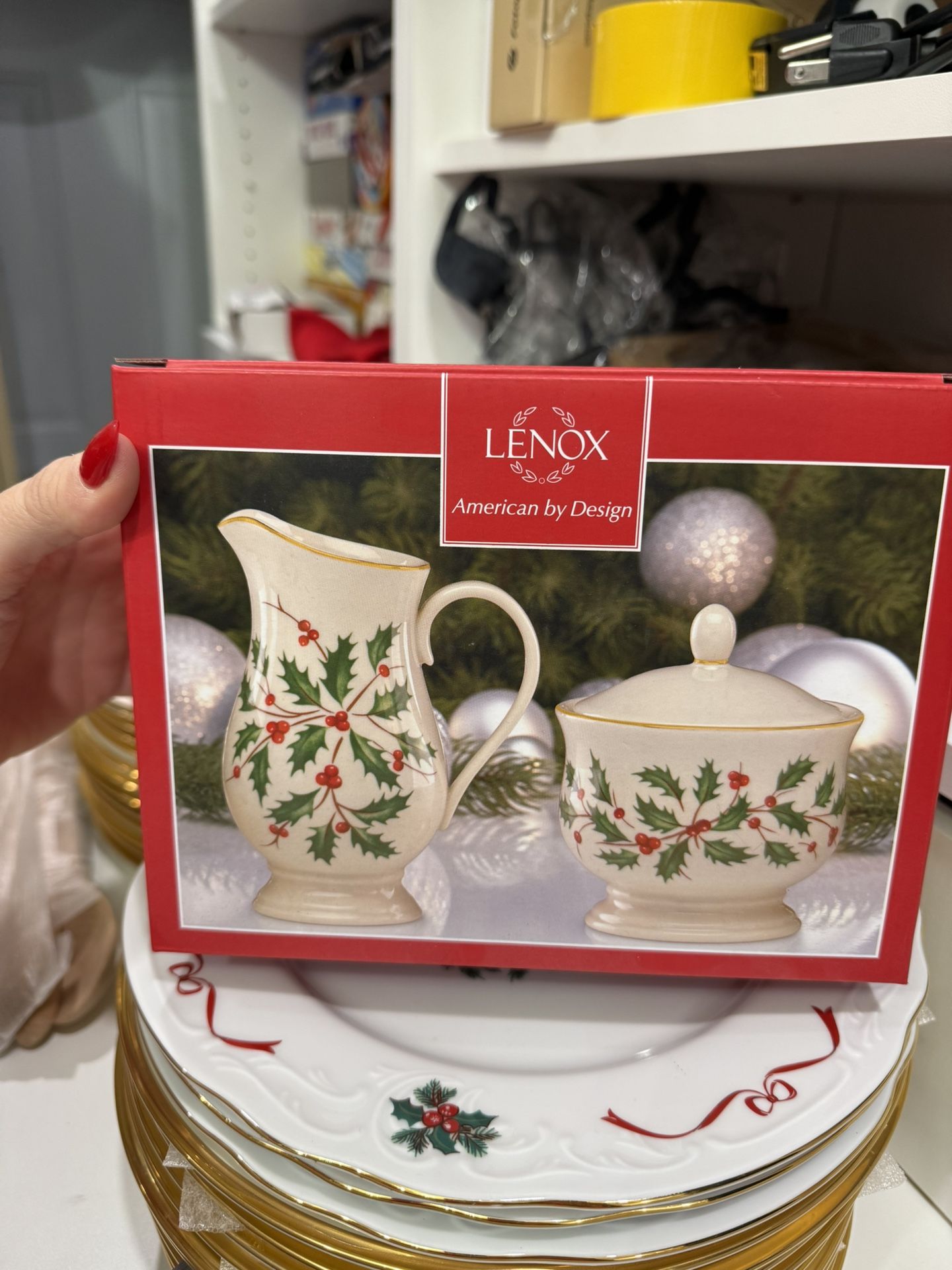 Lenox Sugar And Cream Holiday Set