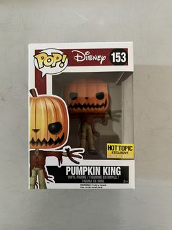 Pumpkin King GITD Funko Pop 153 The Nightmare Before Christmas
