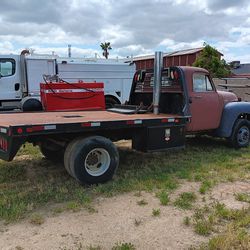 1954 GMC 1.5 Ton Flatbed Ratrod 7.3 IDI Diesel - Trade For Pontoon Boat