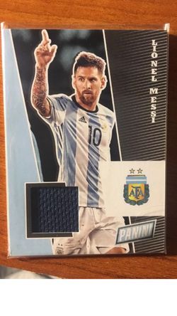 LIONEL MESSI JERSEY CARD. BEAUTY!!!