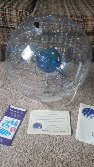 Photo Celestial Globe w/ all paperwork Authenticity Certificate by Spherical Concepts. MINT CONDITION...A RARITY