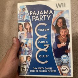 Wii - Charm Girls Club: Pajama Party Complete Game