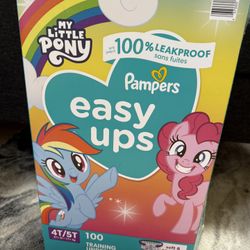 Pampers Easy Ups Size 4T/5T 99 Count Diapers
