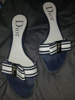 Dior low heels