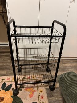 Three Tier Rolling Cart