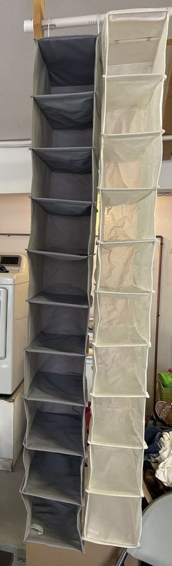 2 Hanging Shoe Racks 