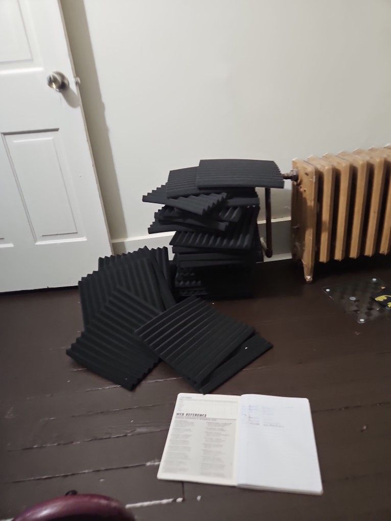 Black Soft Wall Sound Proof