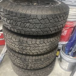 Truck tires and rims