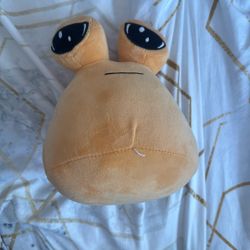 Alien Pou plush toy