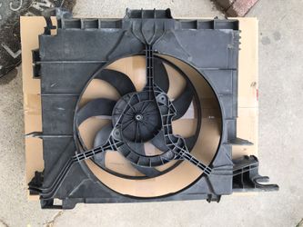 Radiator Fan And Shroud No Motor Smart Fortwo
