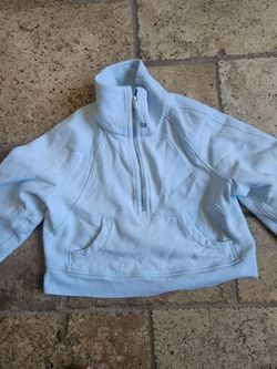 GORGEOUS Lululemon Scuba Oversized Funnel-Neck Half Zip SIZE XS/S