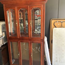 Curio Cabinet With Light