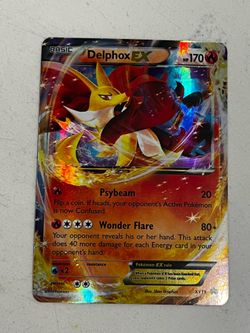 Pokémon Delphox EX XY19 Black Star Promo