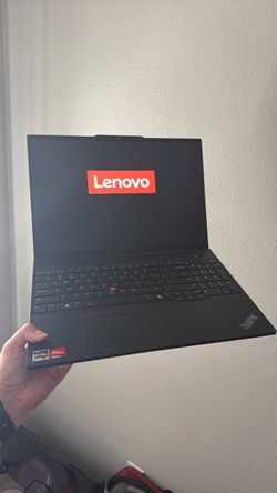 LIKE NEW Lenovo ThinkPad E16 Gen 2 Business Laptop, 16" FHD+ Display, AMD Ryzen 5 7535U, 32GB DDR5 RAM, 1TB SSD, Fingerprint, Backlit Keyboard, Webcam