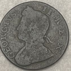 1756 British Half Penny