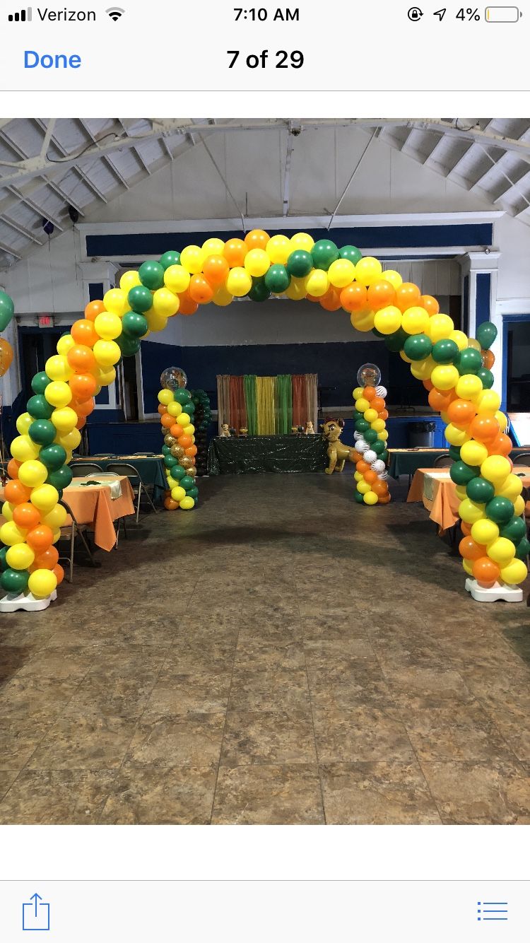 Balloon Arch Or Columns