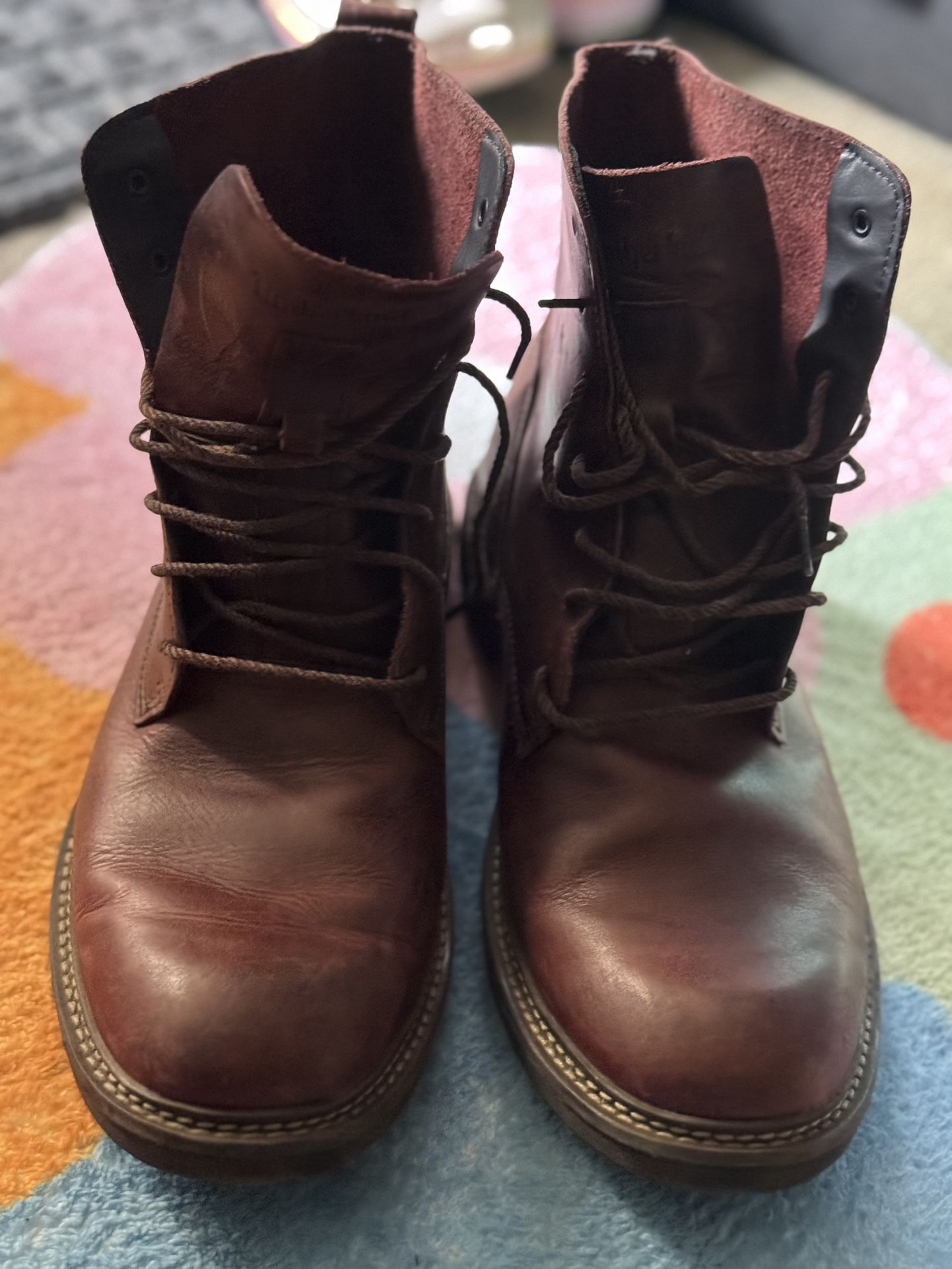 ✨Sale✨Timberland Boot Brown Leather Boots Mens Size 10